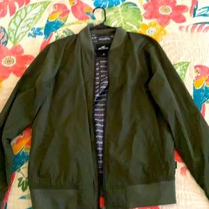 Hollister green jacket